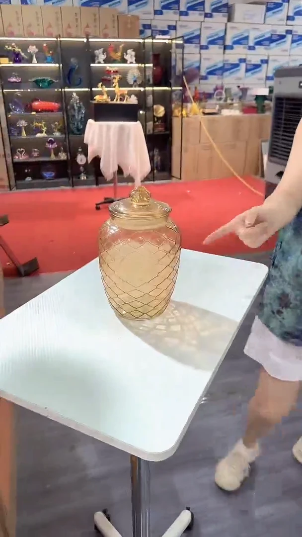 琉璃瑞波花瓶花器I-晚4