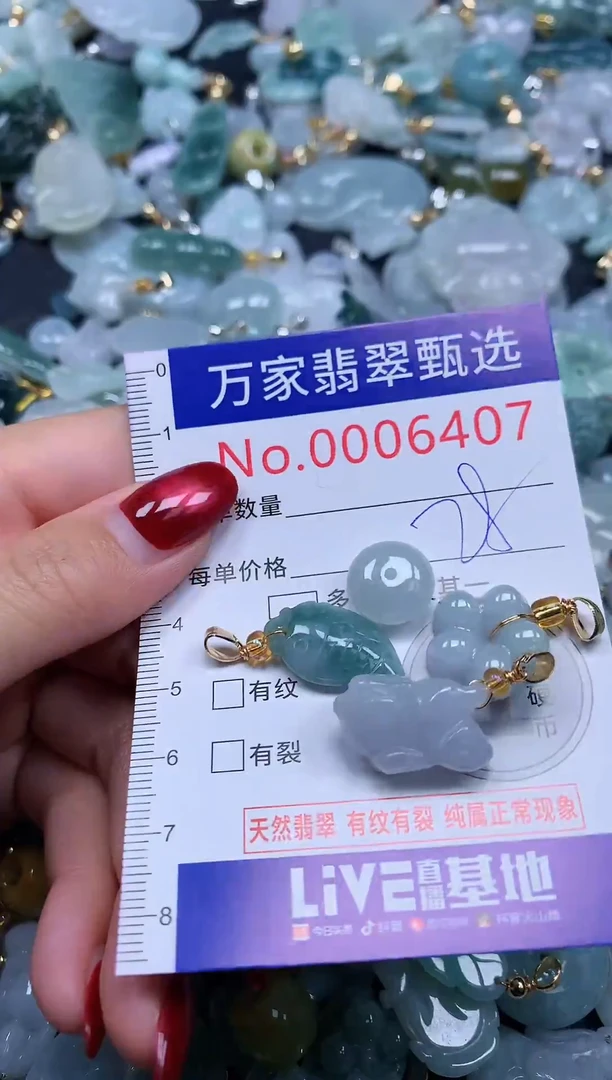 颈饰未镶嵌翡翠6407