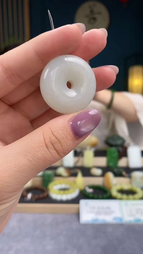 吊坠(不含链)未镶嵌和田玉手串