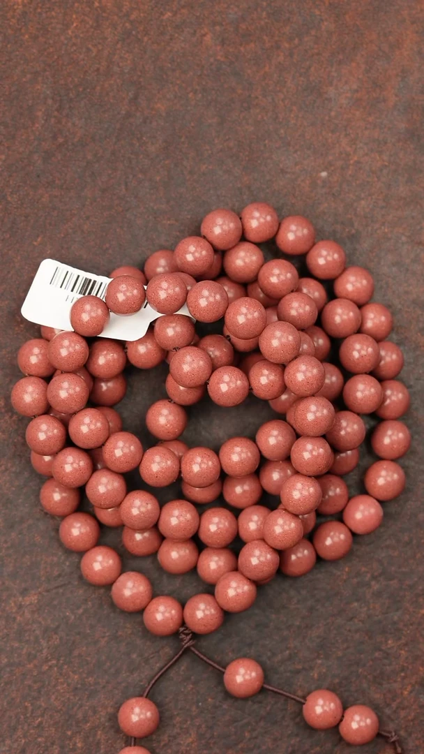 泥塑@@HX070827桃夭108卡8mm