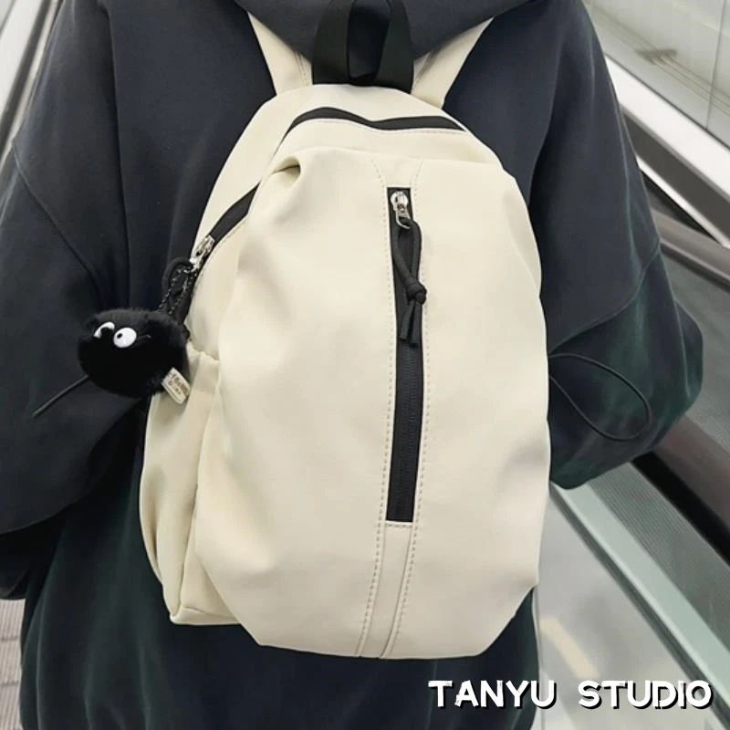探屿新品春游轻便小背包女童休闲逛街小型双肩包男学生上课平板包