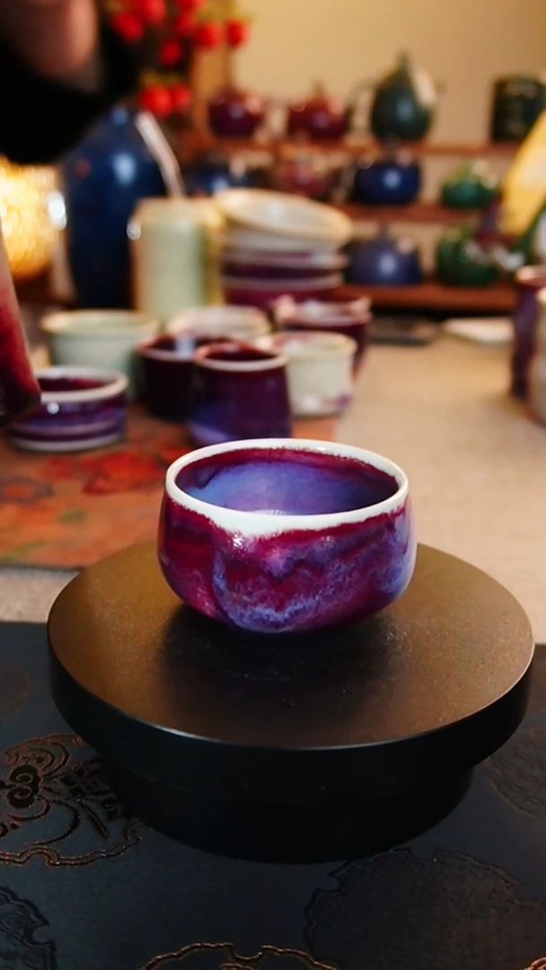 【闪购商品】瓷片172  无极禅定杯
