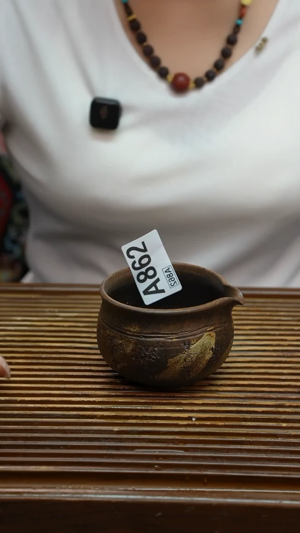 万古烧粗陶手工茶具
