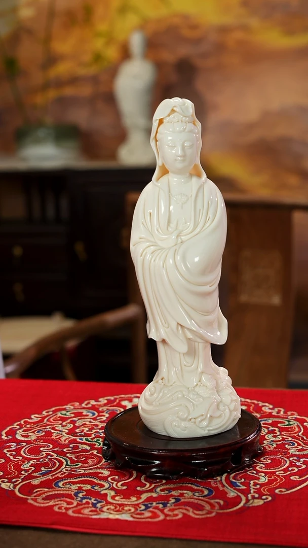 摆件陶云*陈明良白瓷作品
