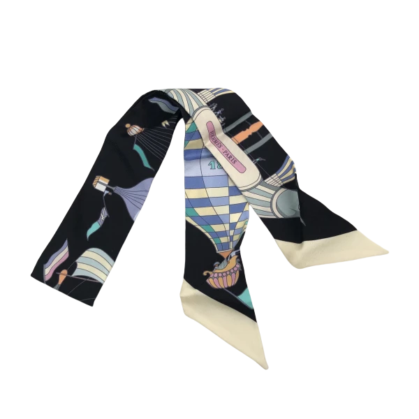 妃鱼/爱马仕/真丝/丝巾/95新/琰一29