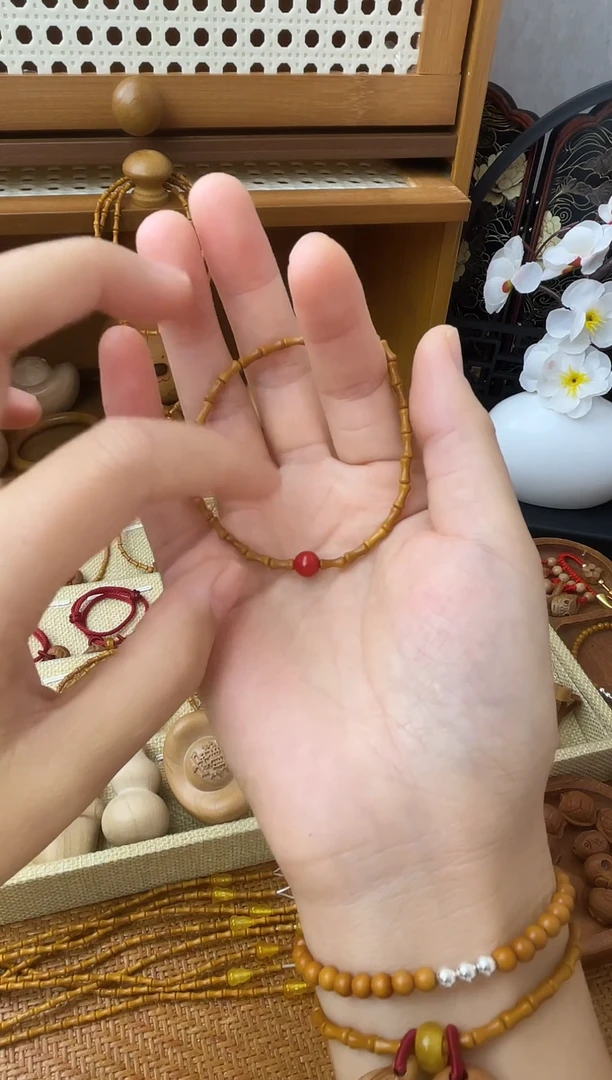 手串/手链核桃竹节手串一物一拍莎莎款