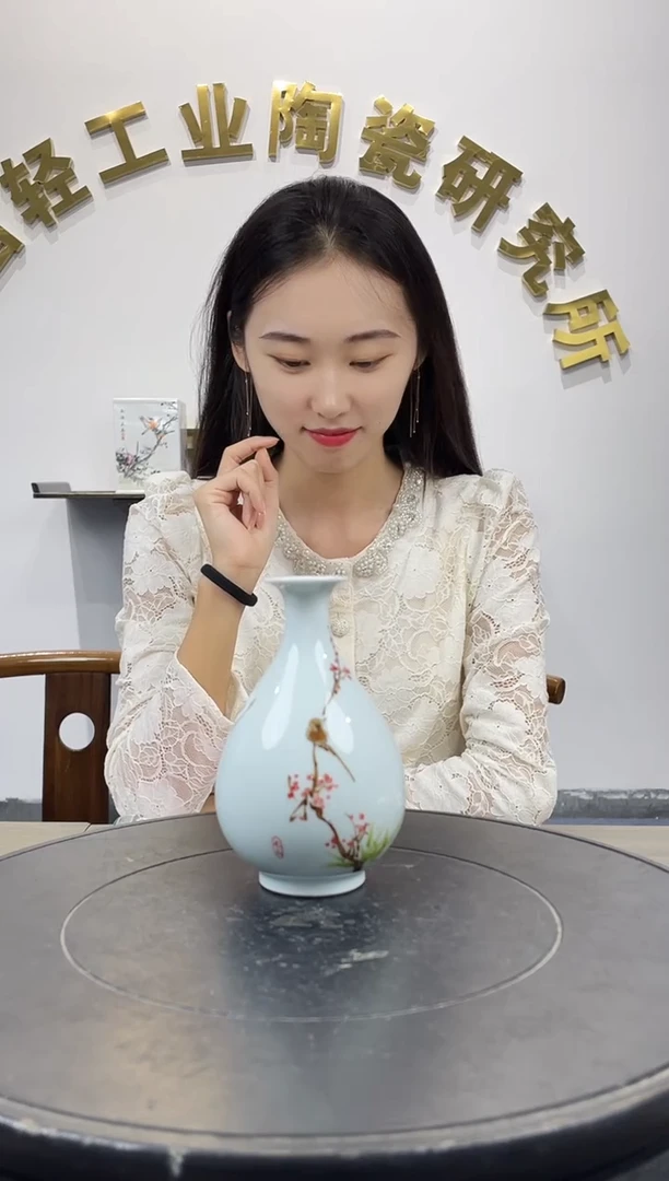 摆件景德镇陶瓷手工手绘摆件