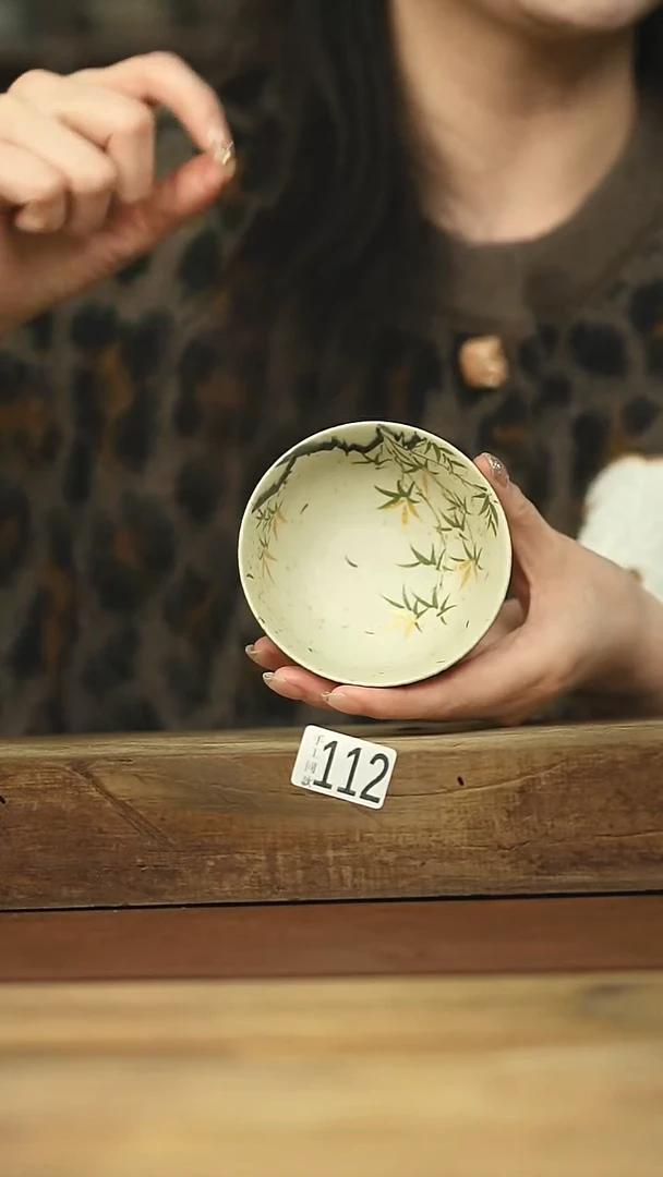 设计师手作款！！！落单福利！！！！金竹听风系列普洱杯