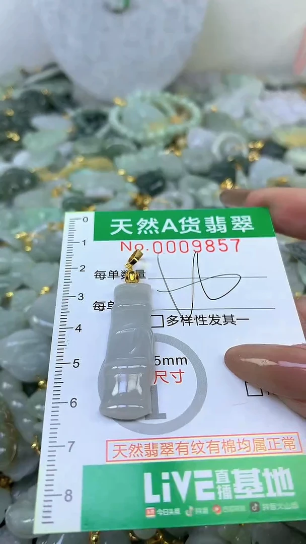 颈饰未镶嵌翡翠未镶嵌天然A货翡翠