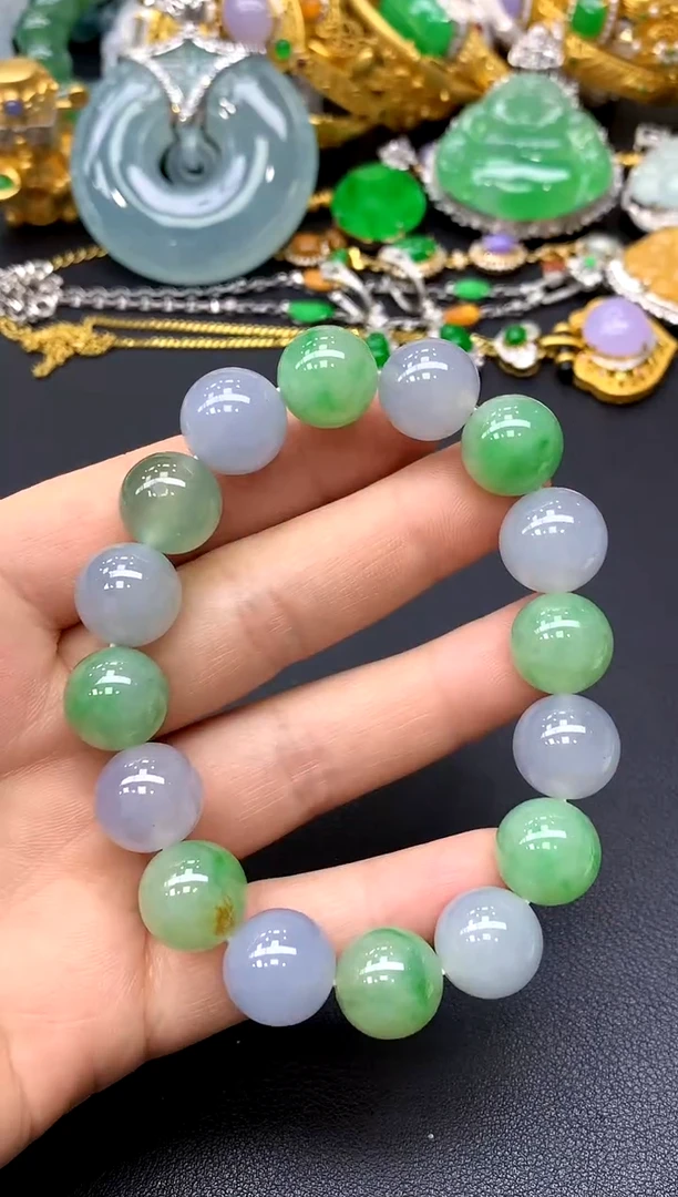 未镶嵌手链翡翠154-中国好珍宝