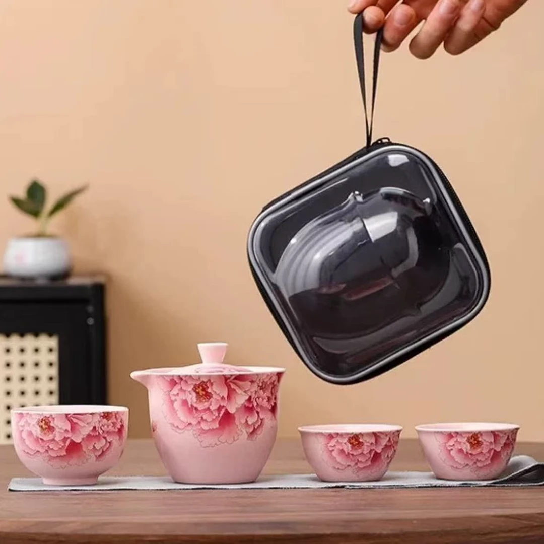 粉花牡丹旅行套-（众）