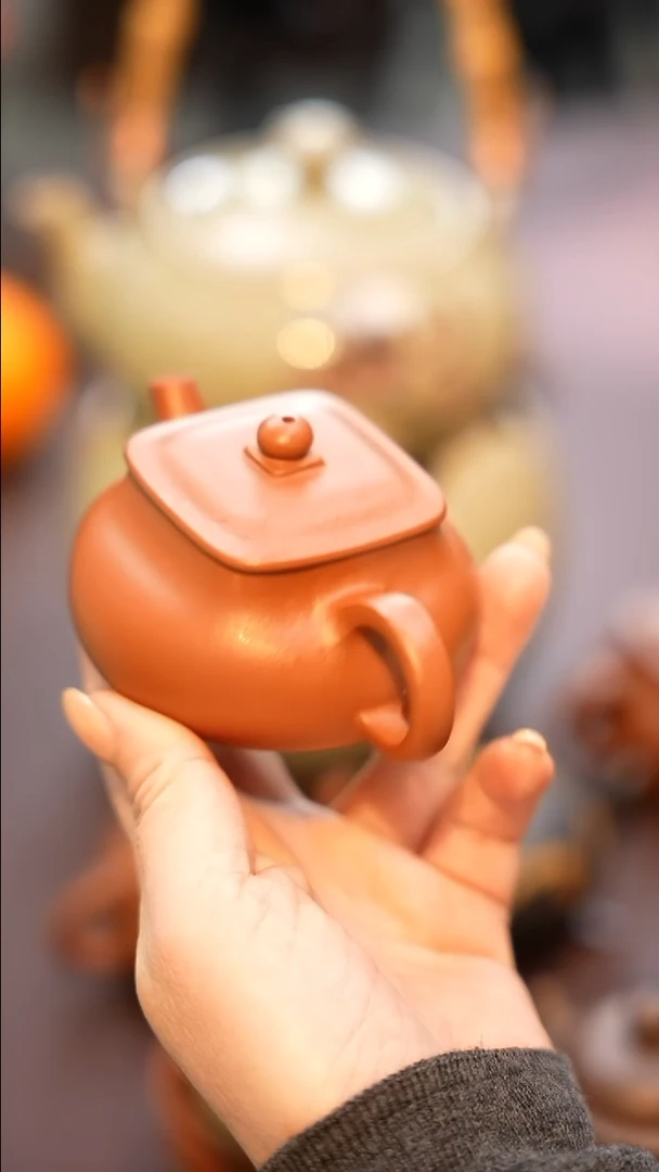 茶杯紫砂茶壶紫砂紫砂壶乾坤朱泥120