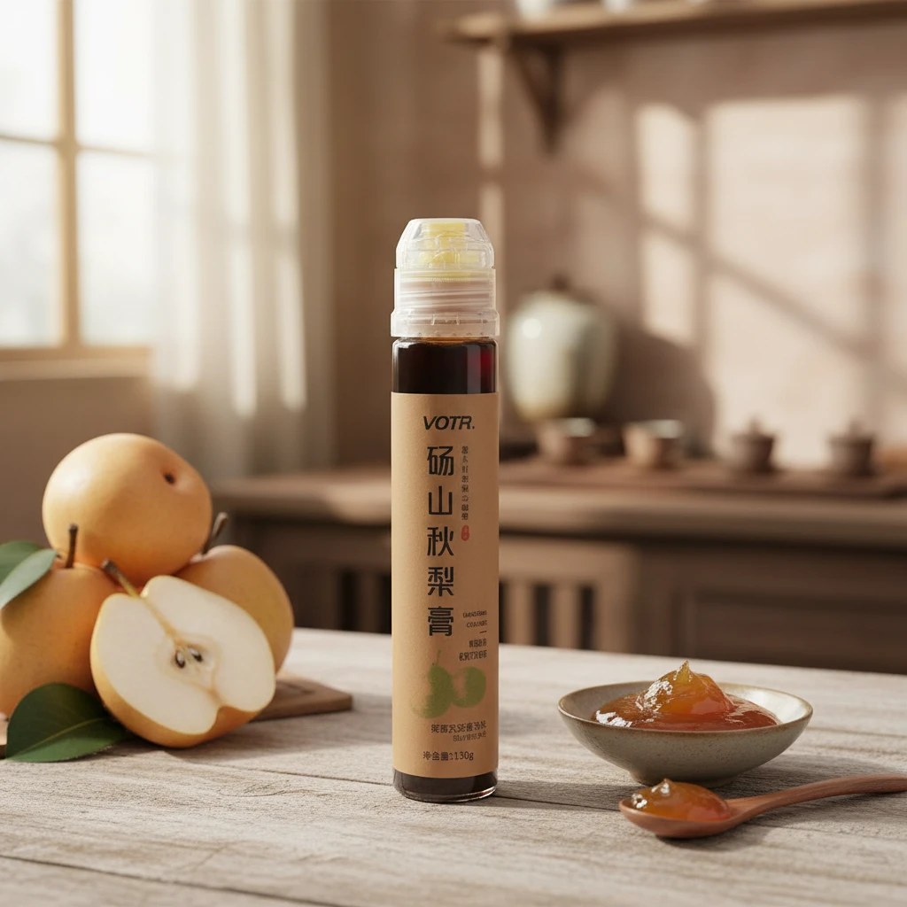 秋梨膏砀山酥梨熬制多汁营养零食泡水冲饮