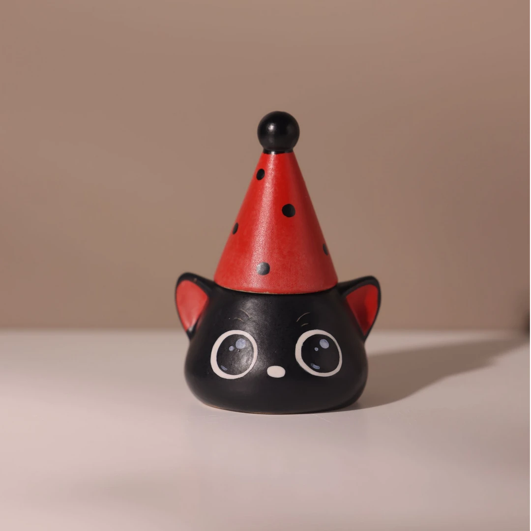 213手工家居桌面装饰摆件收纳陶瓷好物动物创意可爱