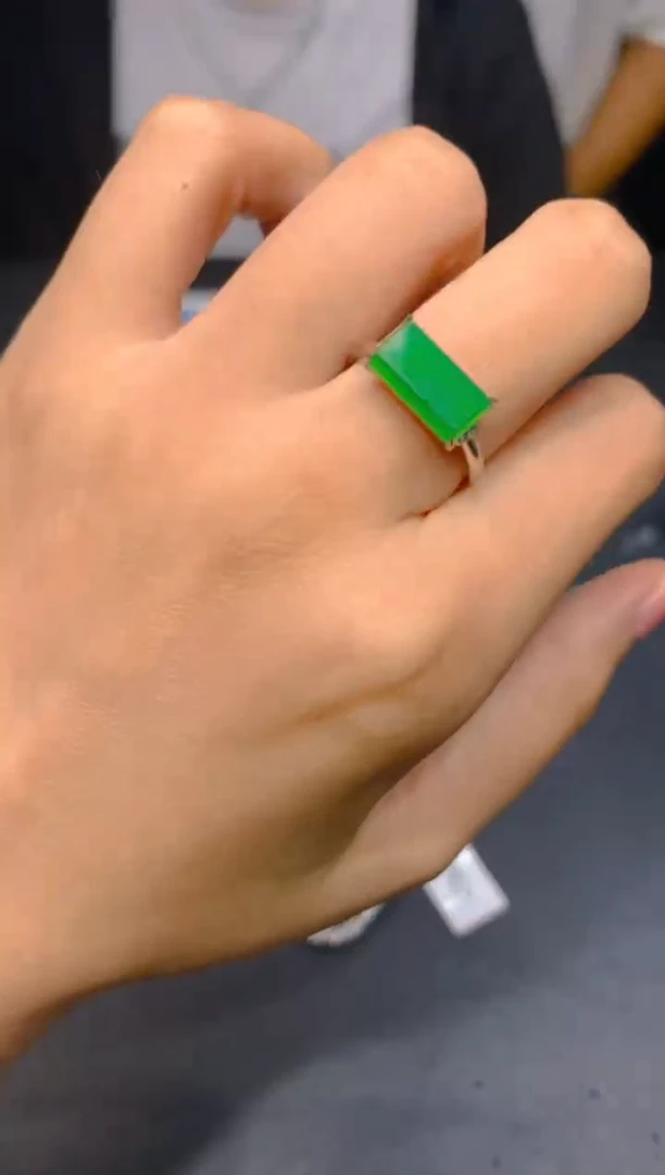 18K金镶嵌定制翡翠364多样性发货（发其一）