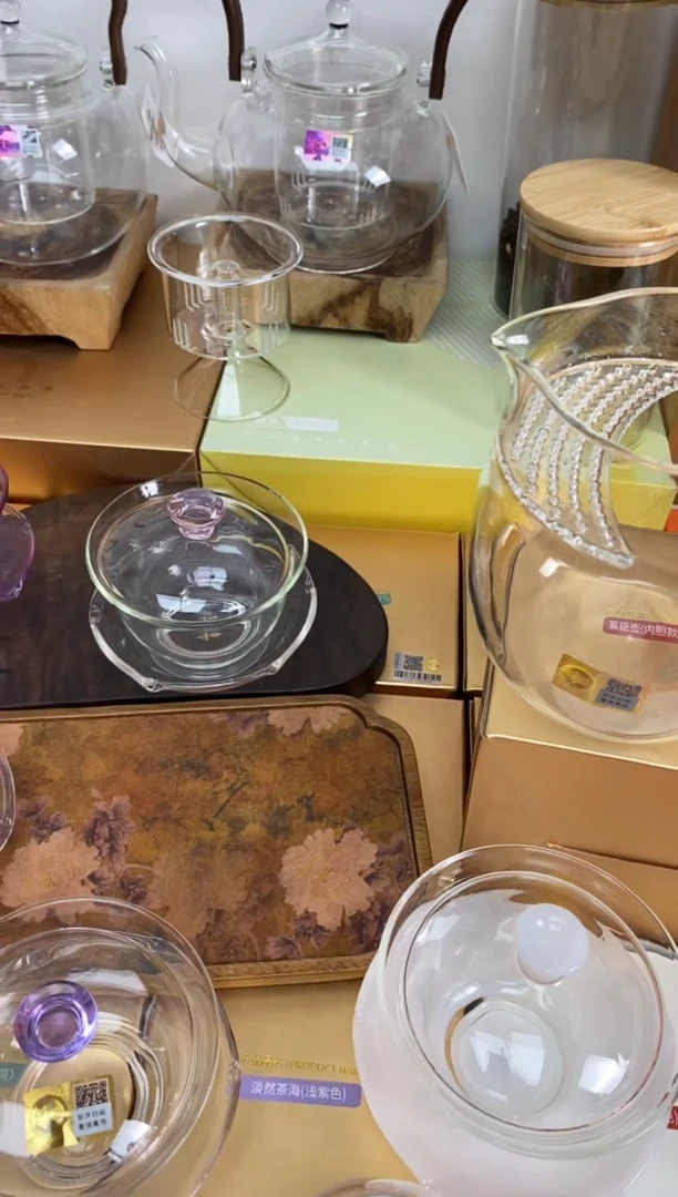 沁莲盖碗浅粉色样品