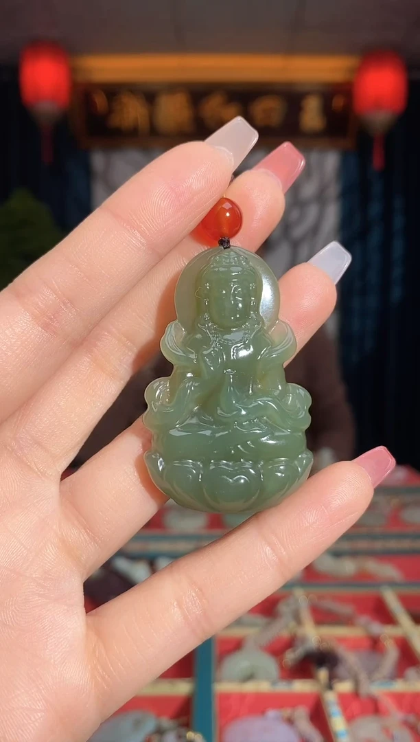 【闪购商品】和田玉颈饰未镶嵌观音