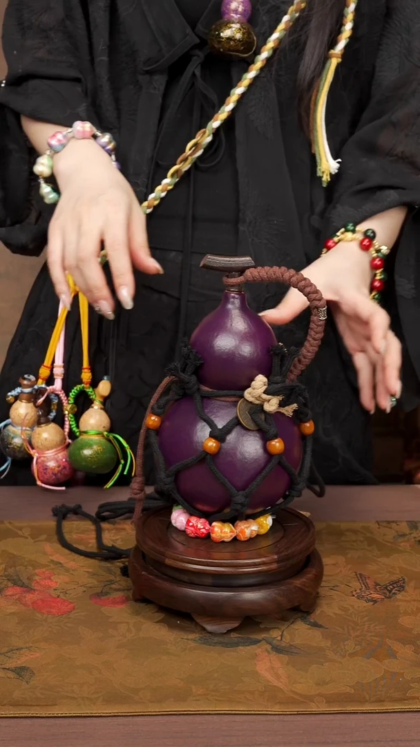 13 --精品大漆酒葫芦-----98