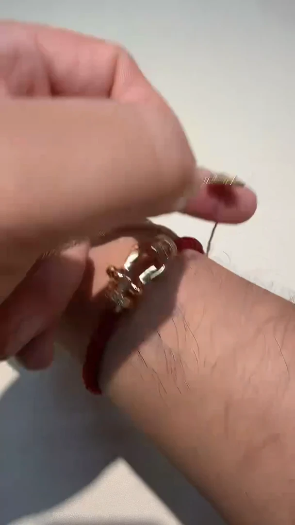 瓷片都是大宝贝儿都是大漂亮****葫芦手链