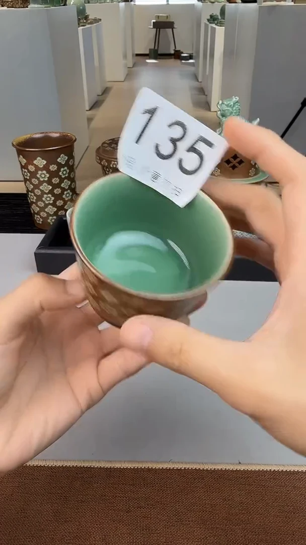 青瓷手工茶器包邮不带礼盒