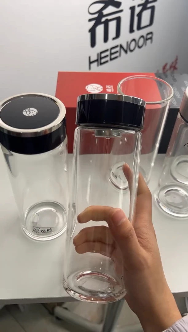 【闪购商品】茶杯浮雕单层530ml高硼硅