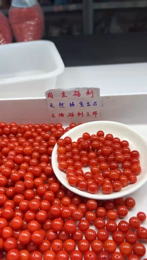 南红玛瑙未镶嵌颈饰w2186满肉南红10mm*20颗