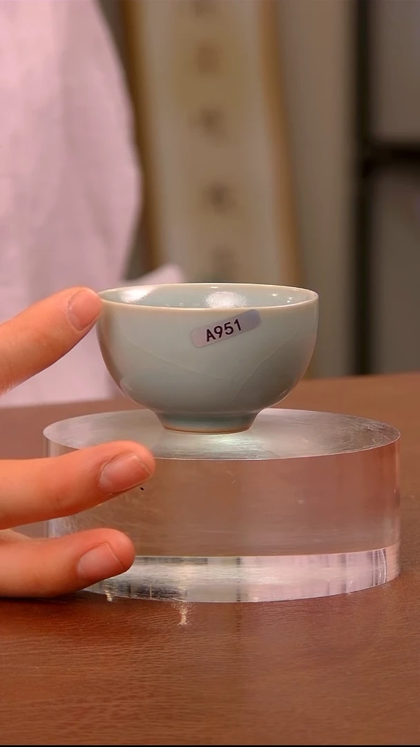 【闪购商品】瓷片951小鸡心杯........