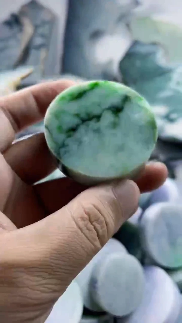 翡翠裸石天然A货翡翠1135