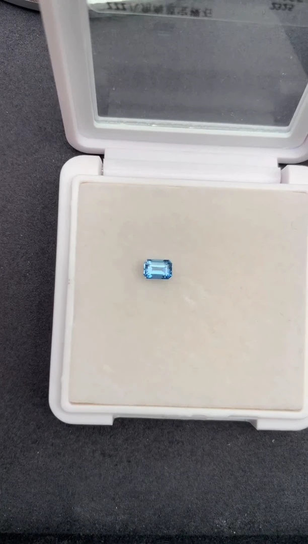 裸石海蓝宝石0.46ct海蓝宝 定制 GE