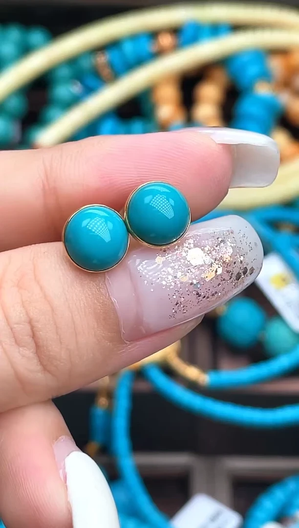 未镶嵌绿松石珠宝奇石A014