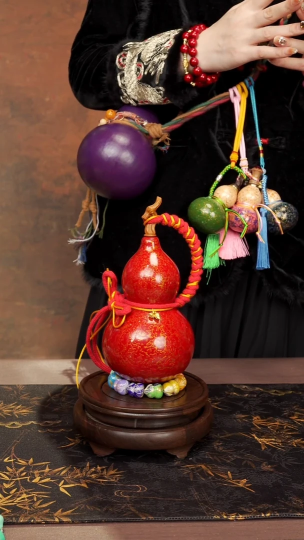 173--高端工艺大漆酒葫芦--238