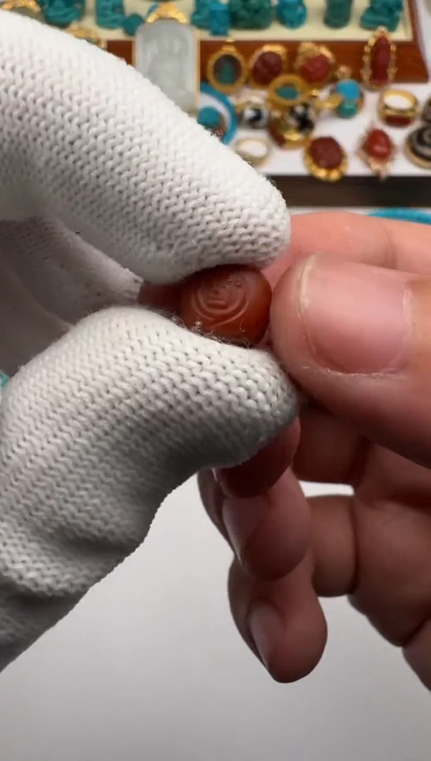 未镶嵌配饰南红玛瑙曲***～1111