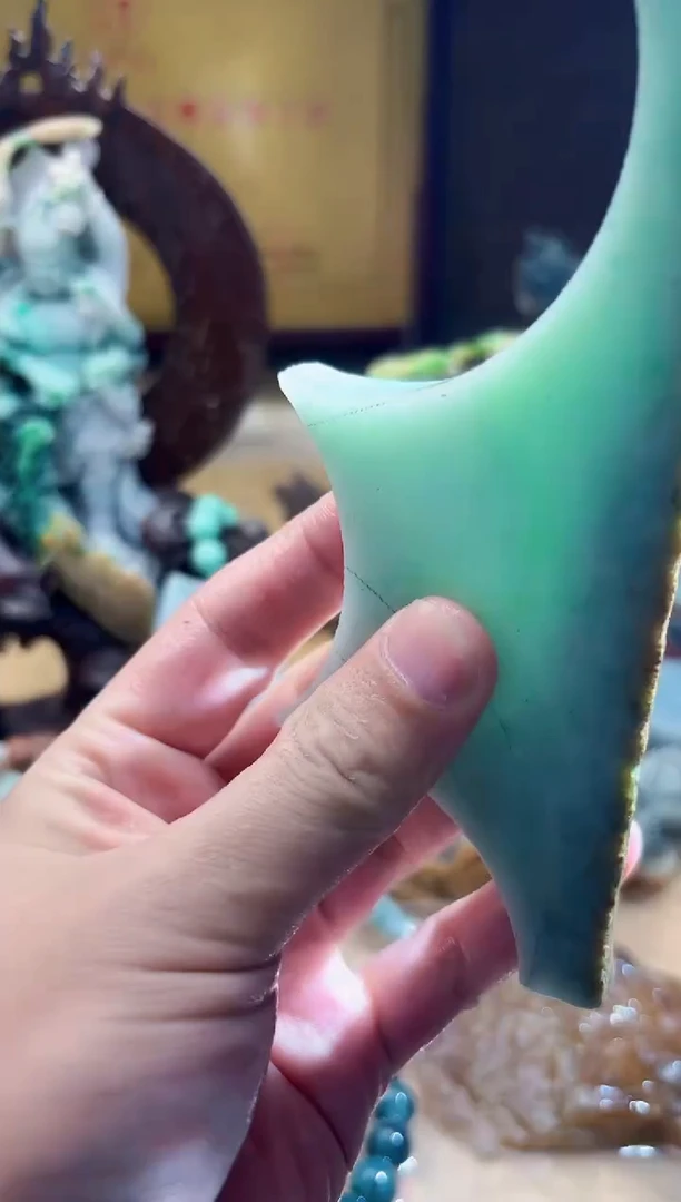 未镶嵌挂件翡翠A货张麦6104