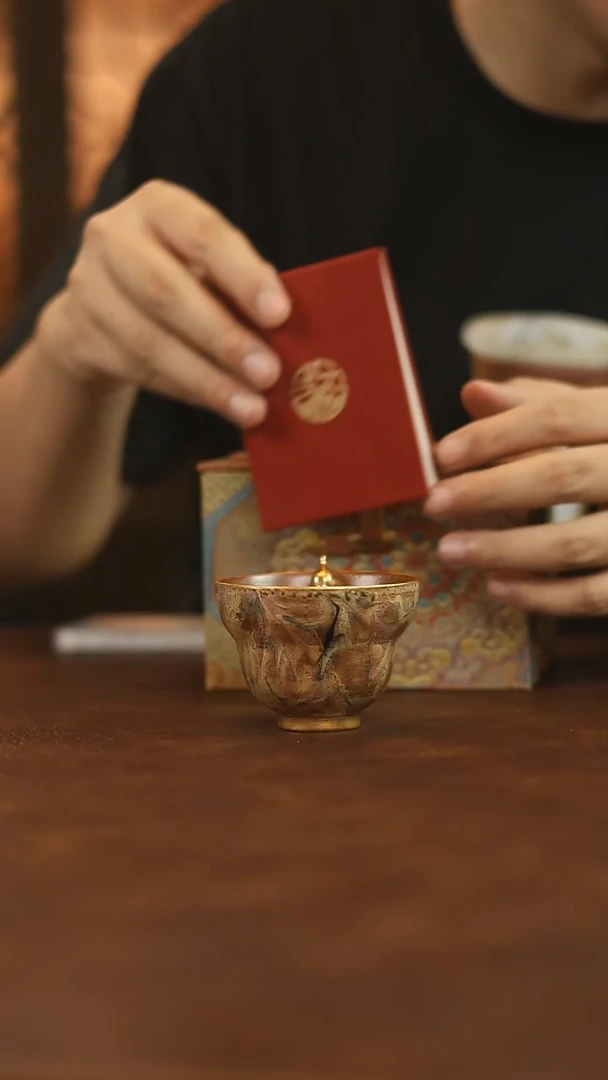 瓷片敦煌葫芦杯杯