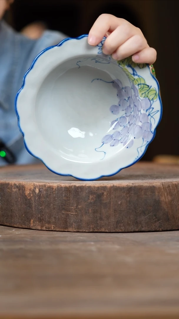 瓷片景德镇高温釉下彩（食品级）