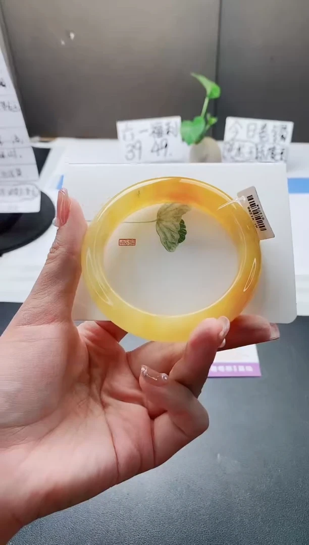 石英质玉手镯未镶嵌j39-H1多样性发货