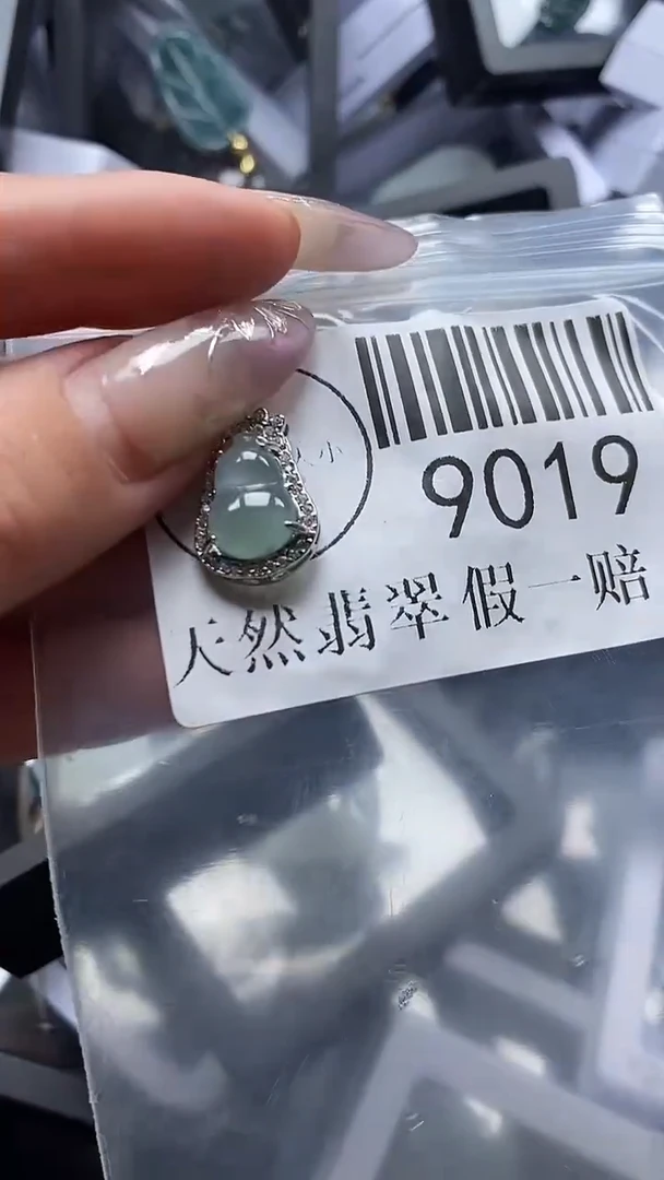 吊坠(不含链)未镶嵌翡翠9019
