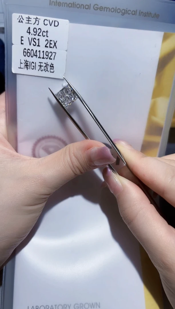 实验室培育钻石裸石未镶嵌4.92E660411927