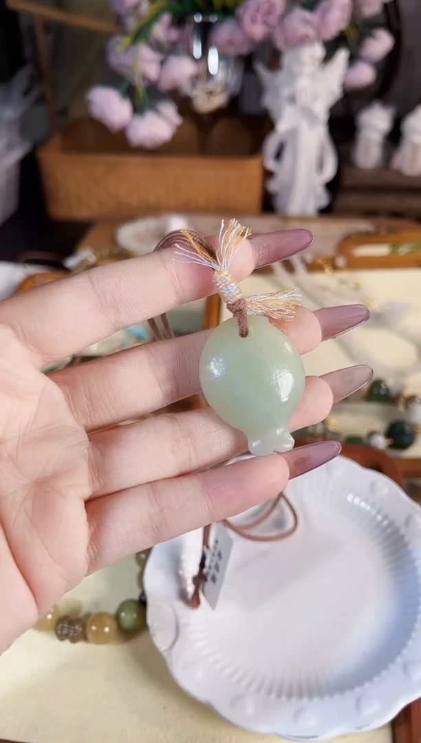 项链未镶嵌和田玉多样性发其一