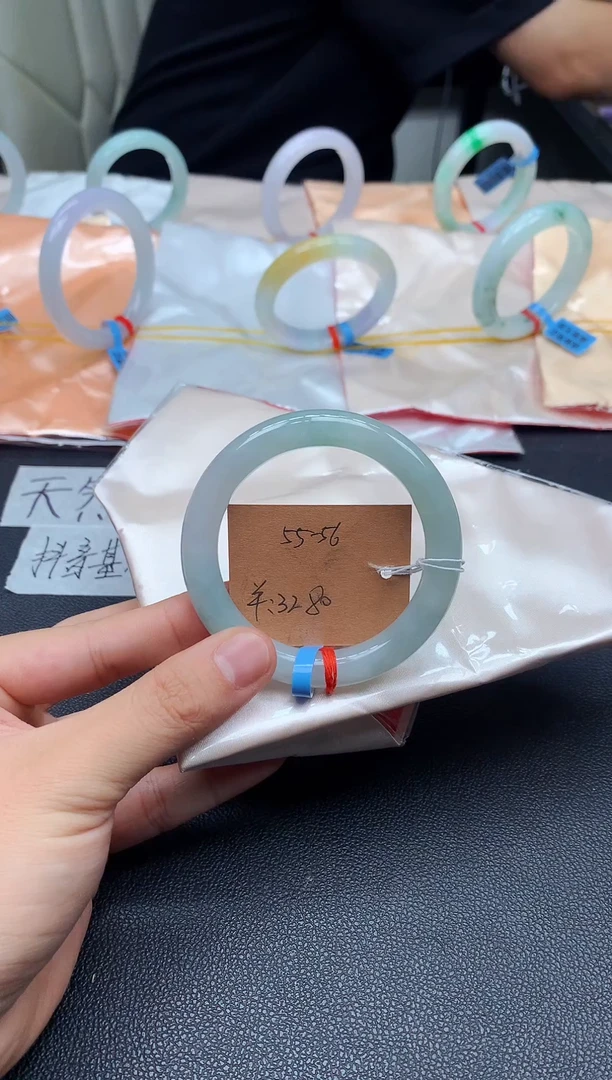未镶嵌天然A货翡翠定制翡翠加****们55-56（48小时鉴赏）