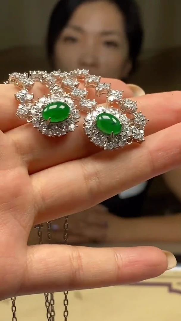 颈饰未镶嵌翡翠多样性发货【只发一件】*q21配盒