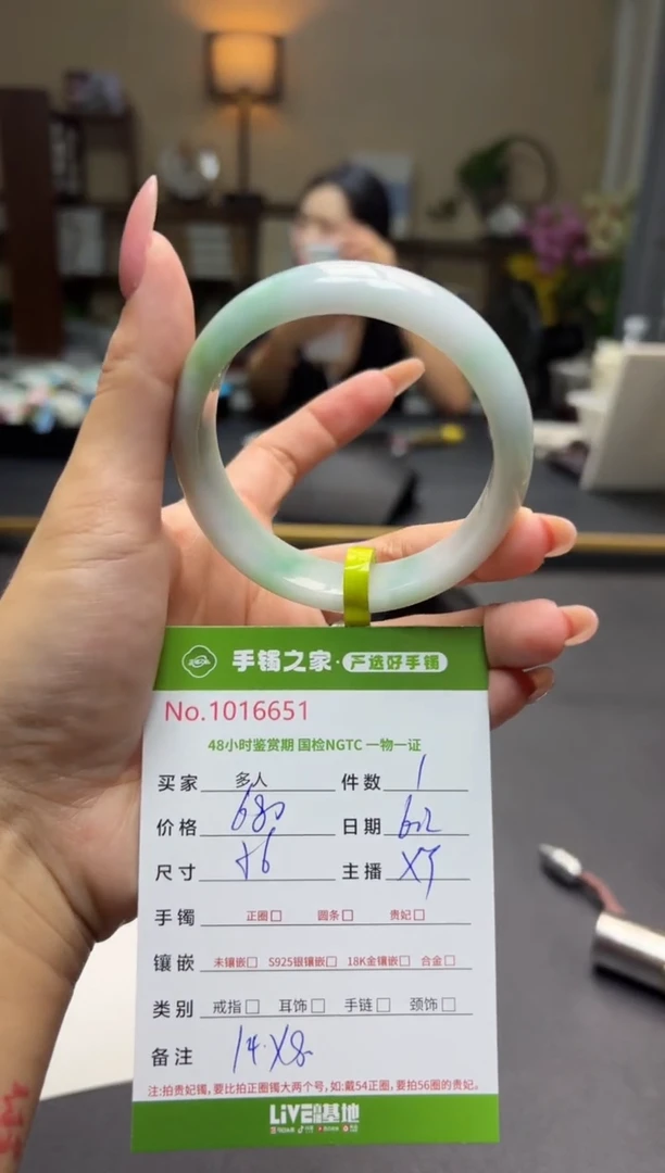 翡翠手镯未镶嵌多人