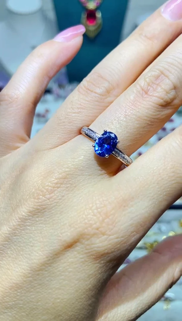 银S925镶嵌耳饰紫晶1
