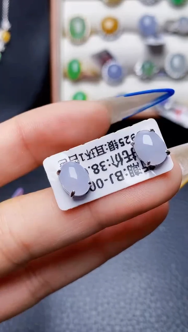 银S925镶嵌戒指翡翠3269