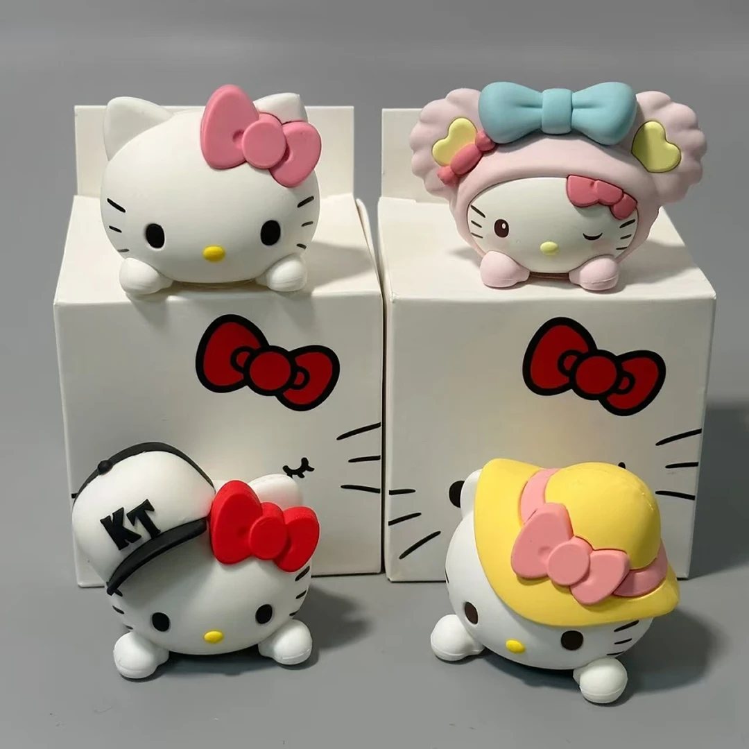 凯蒂猫汽车车内饰品摆件中控台用品车载车上可爱女卡通装饰品公仔