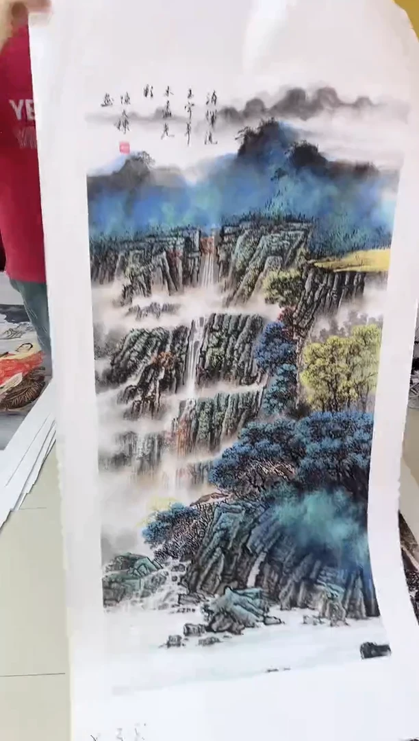 国画九霄甄选国画作品x38