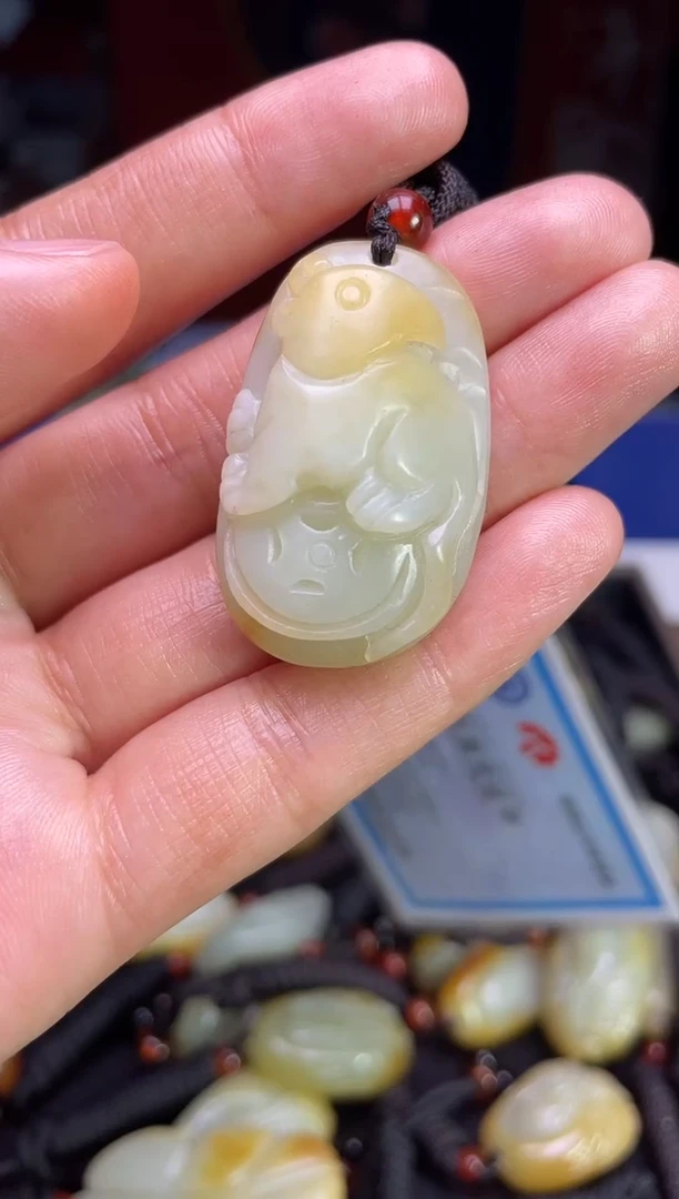 颈饰未镶嵌和田玉123