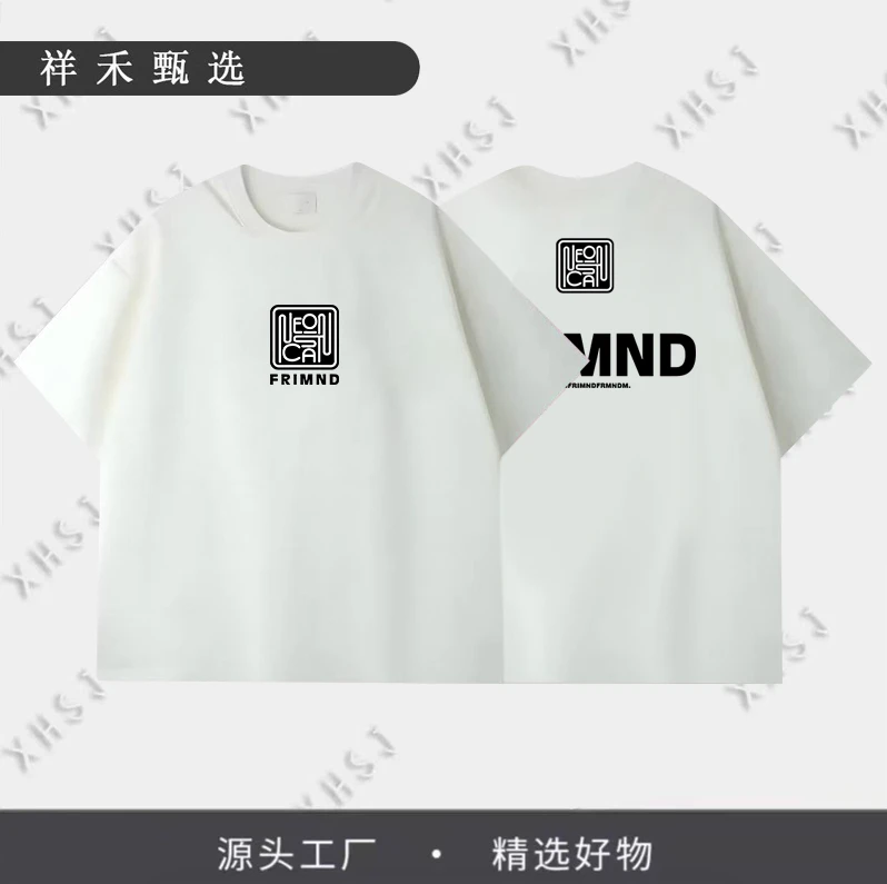 【素劲专属】美式潮流重磅情侣款宽松版百搭T恤短袖-FRIMND