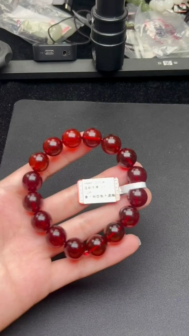 【闪购商品】血珀手串未镶嵌HBML000081