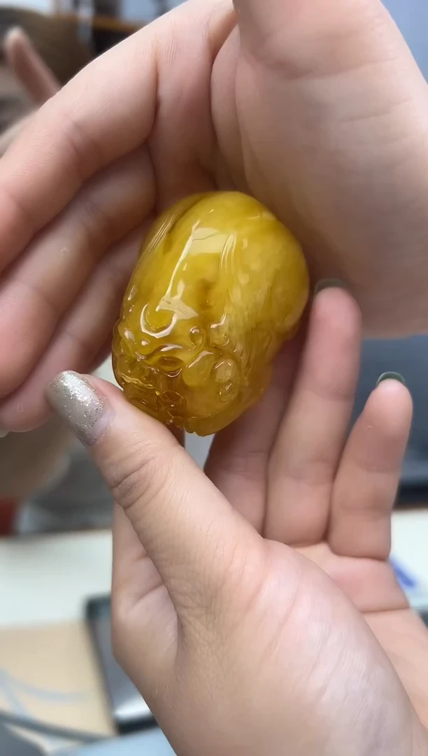 未镶嵌蜜蜡裸石蜜蜡吊坠